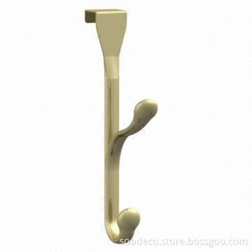 Wall Hook, Made of Sand Cast Brass